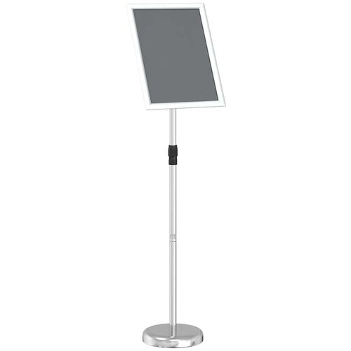  Stalci za sajmove Srebrno 25 x 25 x 125 cm Aluminij Slike