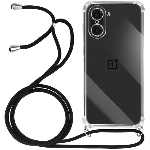 AVIZAR Ovitek z vrvico za OnePlus Nord CE5 iz silikona z ojačanimi vogali, Prozorno, (5000189352) Cene