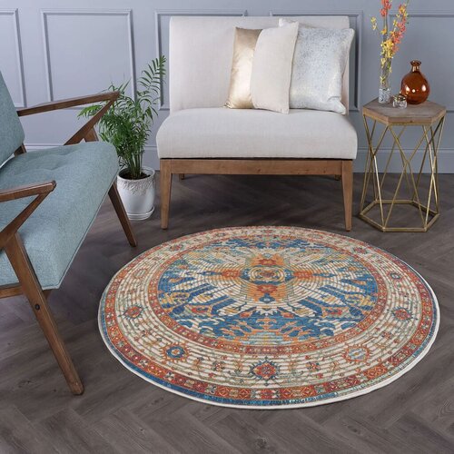 Conceptum Hypnose tepih, 100x100cm, plavi Cene