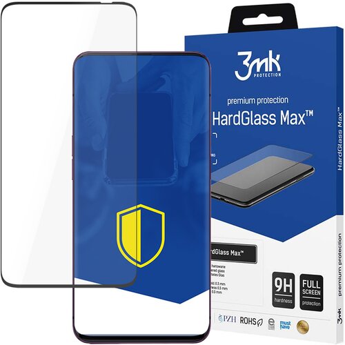 3mk HARDGLASS MAX OPPO FIND X2 ČRNO KALJENO STEKLO ZA EKRAN, (22004120) Slike