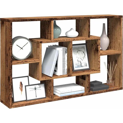 vidaXL Stenska polica iz starega lesa 85x16x52,5 cm Cene
