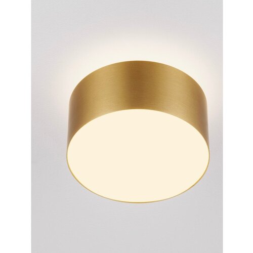 Nova Luce Aluminijasta LED stropna svetilka v zlati barvi Ozen &amp;ndash; Slike