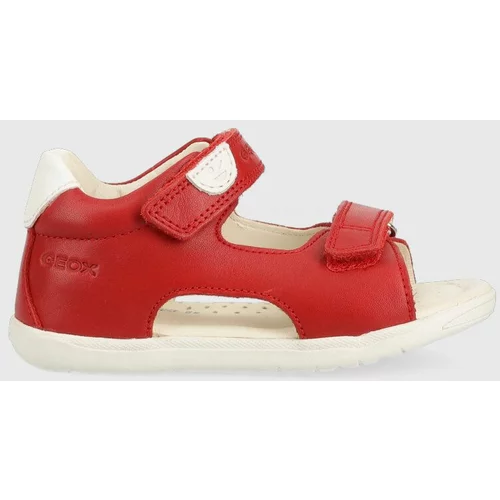 Geox Otroški sandali rdeča barva