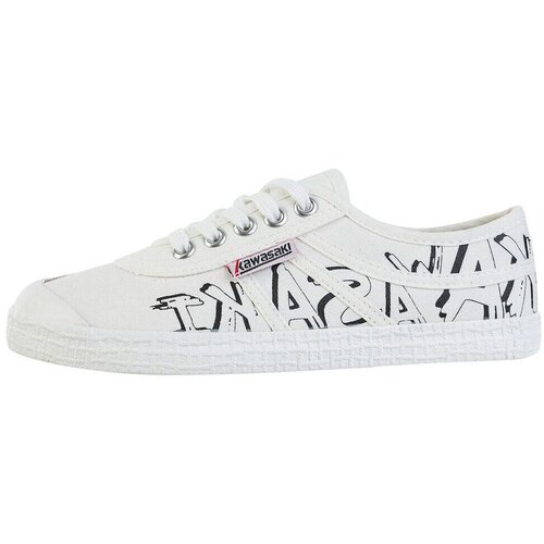 Kawasaki Graffiti Canvas Shoe K202416-ES 1002 White Bijela Cijene