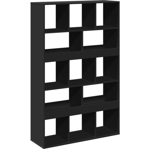 Maison Chic Knjižna omara - Knjižni regal črna 100x33x156,5 cm inženirski les, (21725778) Cene