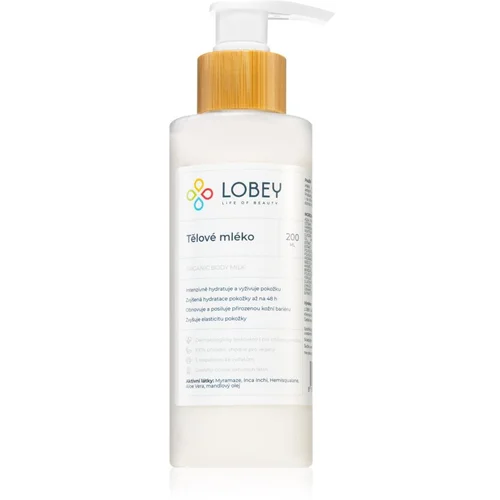 Lobey Body Care vlažilni losjon za telo 200 ml