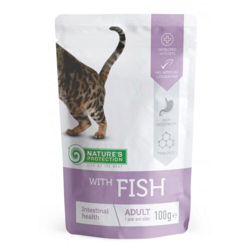 Natures Protection NP Adult Urinary Intestinal Health with fish - 100g Cene