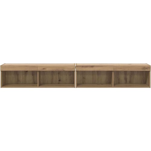  zidni ormari Panama 2 pcs Umjetnički hrast 100 x 30 x 30 cm Slike