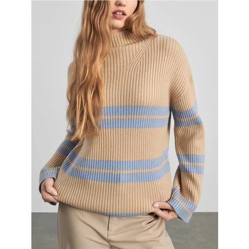 Sinsay ženski pulover s uspravnim ovratnikom 4664F-MLC