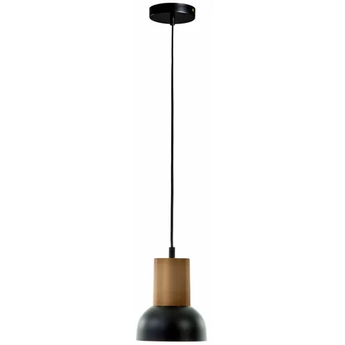 Kave Home crna viseća svjetiljka Amina, visina 15 cm