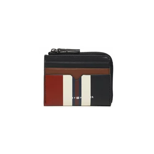 Tommy Hilfiger Etui za kreditne kartice Th Modern Leather Cc With Zip AM0AM10820 Mornarsko modra