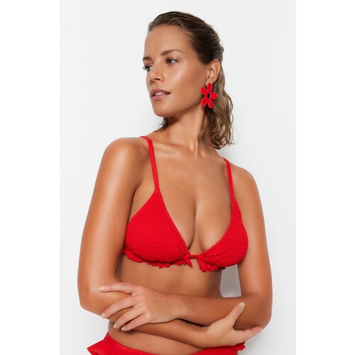 Trendyol Bikini Top - Red - Plain Slike