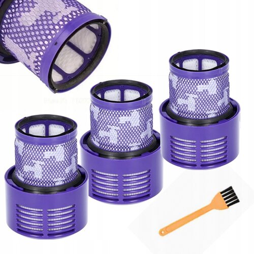 Rosfix SET HEPA FILTER MAXFILTER ZA DYSON V11 V15 SV14 &ndash; ZMYWALNI, 3 KOSI + KRTAČA | 99,97 % FILTRACIJA | ZA ALERGIKE, (5000062404) Cene