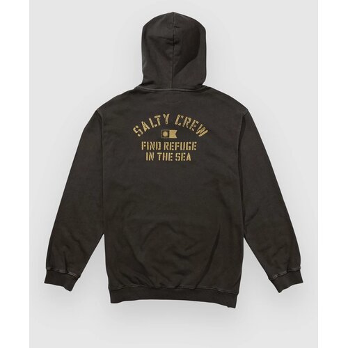 Salty Crew Even Keel Vintage Pulover s kapuco vintage black Slike