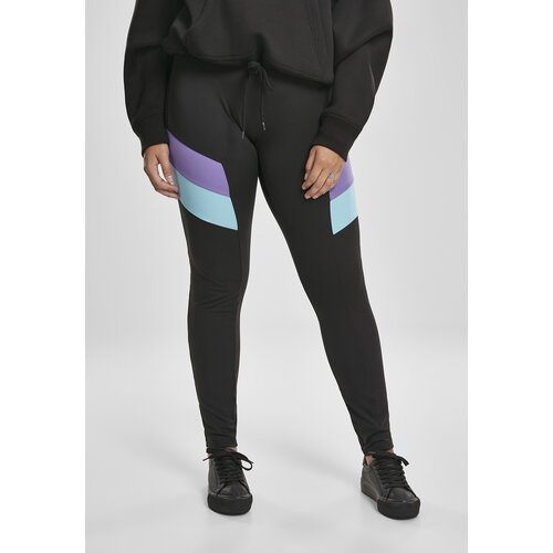 Urban Classics Women's Color Block Leggings Black/Ultraviolet Cijene