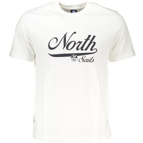 North Sails Majice s kratkimi rokavi 902835000_BI0101 Bela Slike