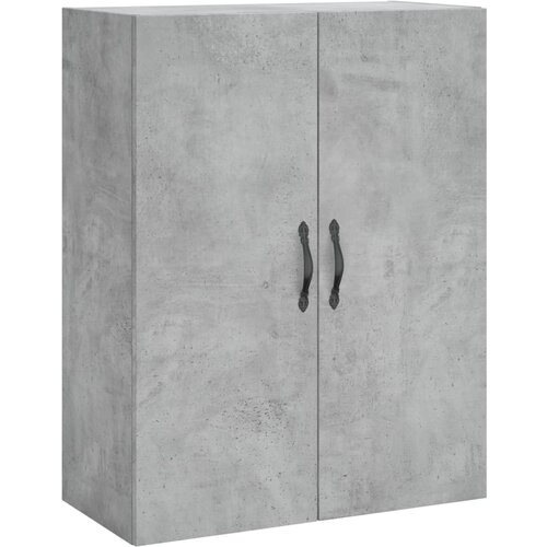 Maison Chic Stenska omarica - Zidna omarica betonsko siva 69,5x34x90 cm inženirski les iu197, (22062700) Slike