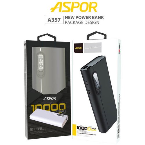  Power Bank Aspor A357 10000 mAh bela Cene