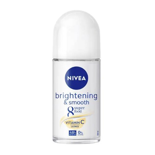 Nivea ženski dezodorans roll-on brightening & smooth 50 ml Cene
