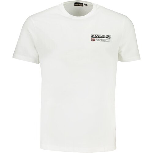 Napapijri MEN&amp;amp;#39;S SHORT SLEEVED T-SHIRT WHITE Slike