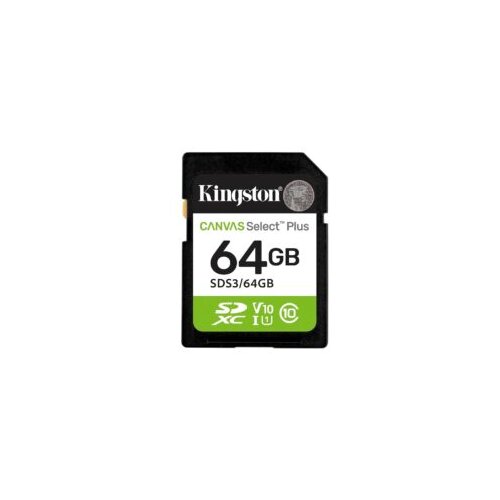 Kingston SD 64GB Class 10Canvas Select Plus100MBs Read,Class 10 UHS-I Cijene