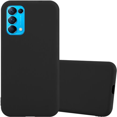 Cadorabo Case, združljiv z OPPO v Candy Black - Za&scaron;čitni pokrov iz fleksibilnega silikona TPU, (20590074) Cene