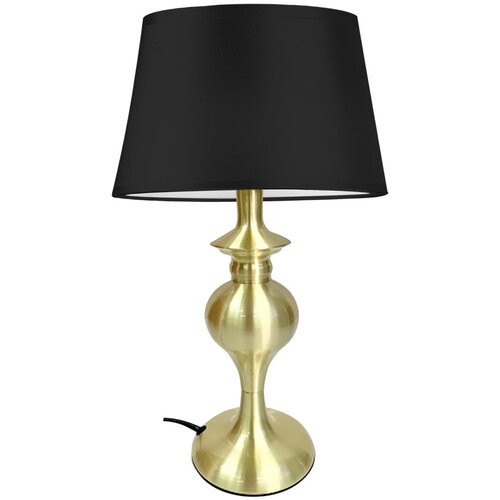 Candellux Lighting Stolna lampa u crno-zlatnoj boji (visina 40 cm) Prima Gold - Slike