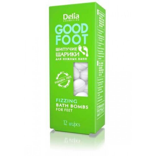 Delia GOOD FOOT &amp;Scaron;umeće bombice sa kupkom za stopala 12 kom. Slike