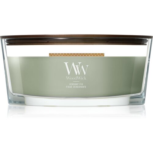 WoodWick Verdant Fig di&scaron;eča sveča z lesenim stenjem 453.6 g Cene