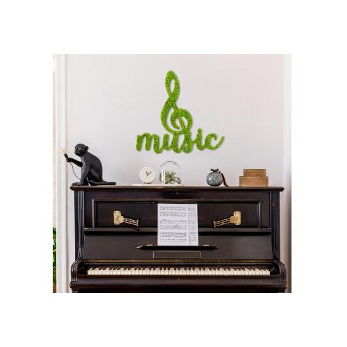WALLXPERT dekorativni zidni pribor zelene boje moss music Cene