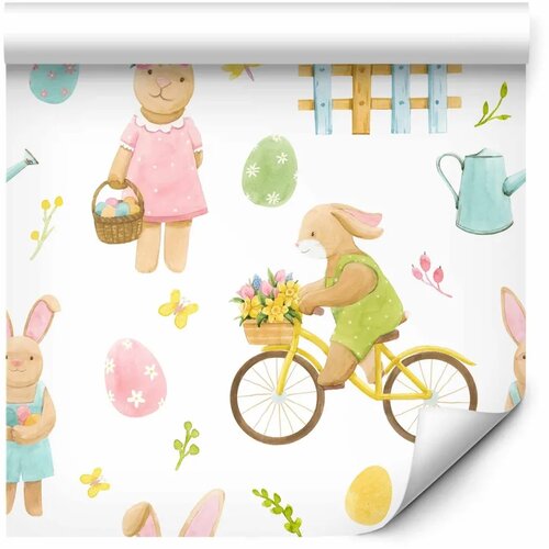  Tapeta - Bunny Idyll 49x1000 Samoljepljiva Slike
