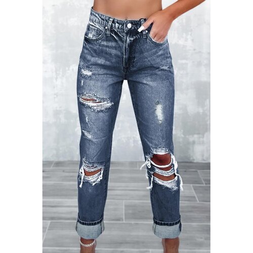 Fenzy Traperice S Poderanim Detaljima, Plave Cijene