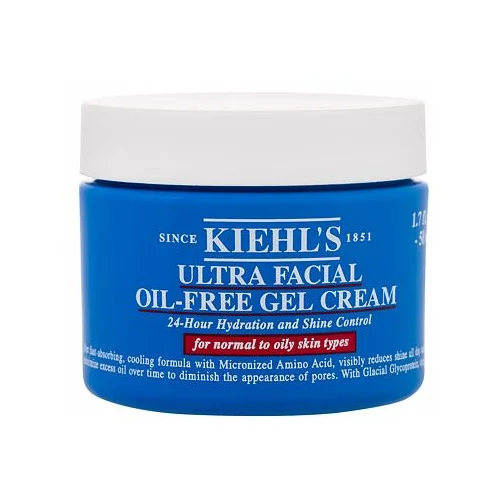 Kiehls Ultra Facial Oil-Free Gel Cream vlažilni gel za obraz 50 ml za ženske