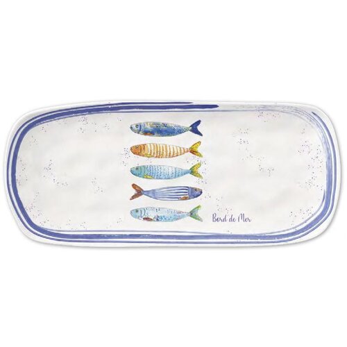 Easy Life Pladenj BORD DE MER / porcelan / 40x17 Slike