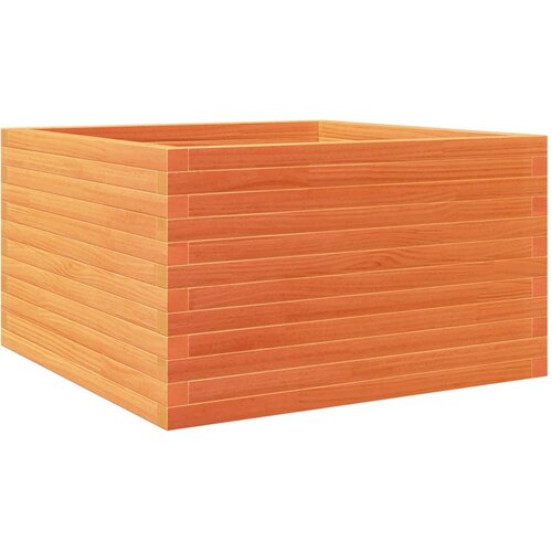 Vrtna sadilica vo&amp;scaron;tano smeđe boje 80x80x46 cm od borovine Slike