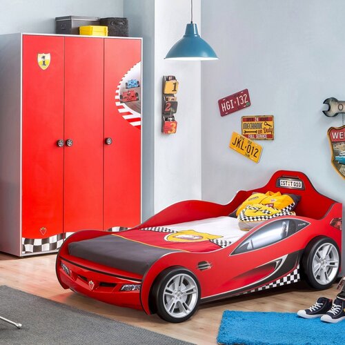 Cilek racecup auto krevet crveni 90x190cm ( 20.56.1304.00 ) 20.56.1304.00 Slike