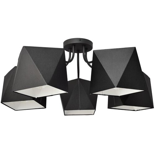 Luster ADAMANT 5xE27/15W/230V crna Cene