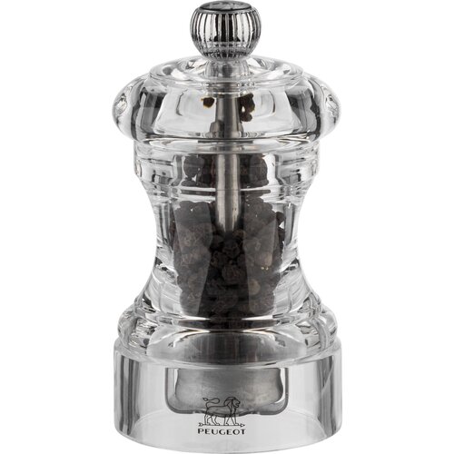Peugeot Bistro pepper mill 10cm acryl transparent Slike