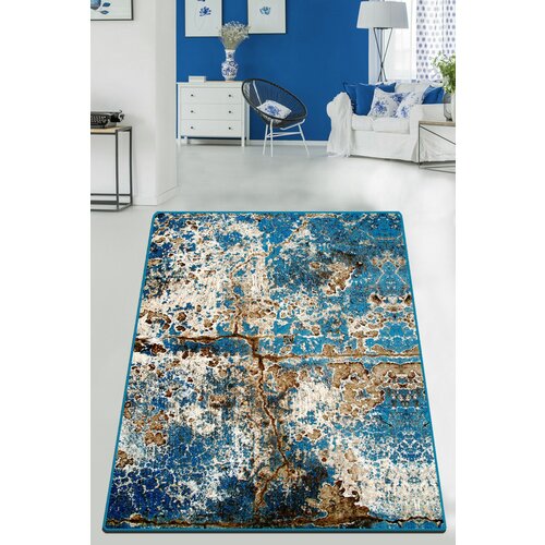 be Lost - Cotton Multicolor Carpet (150 x 230) Slike