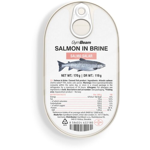 GymBeam Losos u salamuri Slike