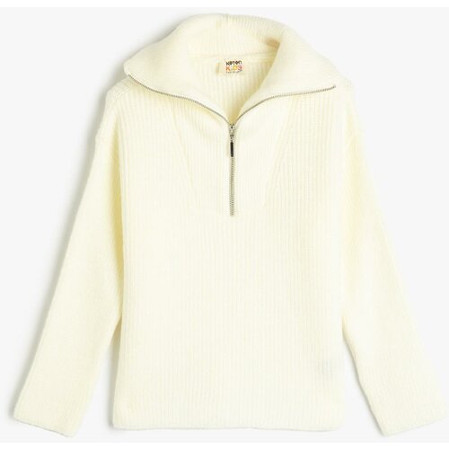 Koton Girl's Ecru Sweater Cene