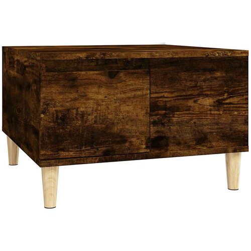  Stolić za kavu boja hrasta 55 x 55 x 36,5 cm konstruirano drvo Slike