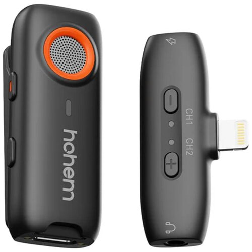 Hohem MIC-01 1TX + 1RX Lightning Black Cene