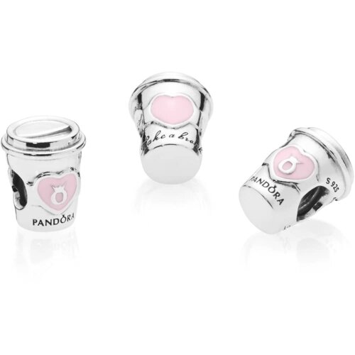 Pandora Moments Kafa za poneti privezak 797185EN160 Cene