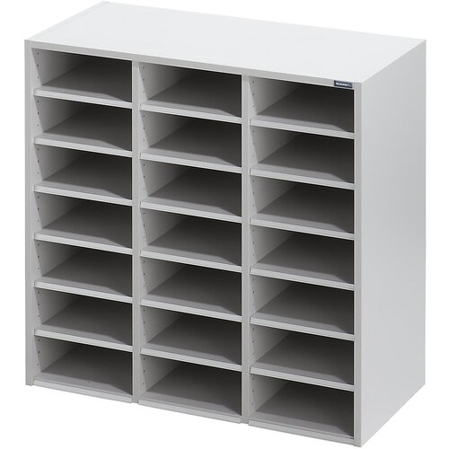 eurokraft pro Urejevalni nastavek, VxŠxG 922 x 913 x 420 mm, 21 predelkov, svetlo siva RAL 7035 Cene