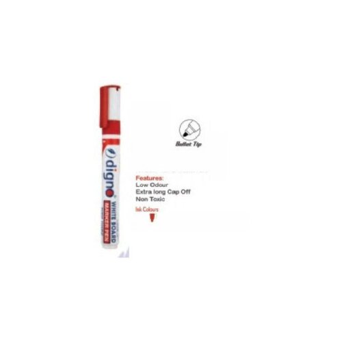  Marker za belu tablu digno 10/1 crveni ( 72/04356 ) Slike