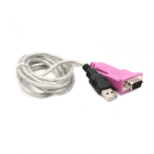 (73316) kabl usb (muški) na serijski (muški) 1m crni Slike