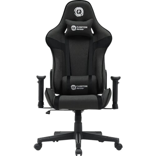  Gaming chair Crest FCH01 Fabric Grey Cene