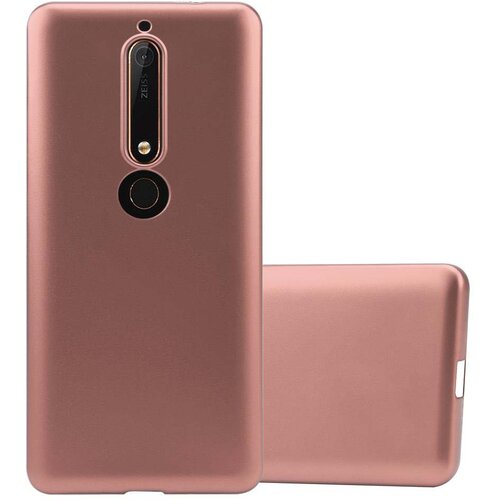 Cadorabo primera, združljiv z Nokia v kovinski rosă &permil; Gold - za&scaron;čitni pokrov iz fleksibilnega silikona TPU, (20595851) Cene