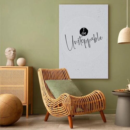  Slika - I Am Unstoppable (1 Part) Vertical 80x120 Standard Slike